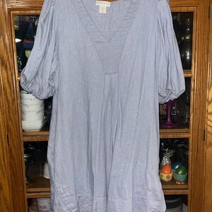 Cynthia Rowley Light Blue Midi Dress